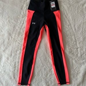 Under Armour Brand New compression leggings. Black and pink. Women’s XS